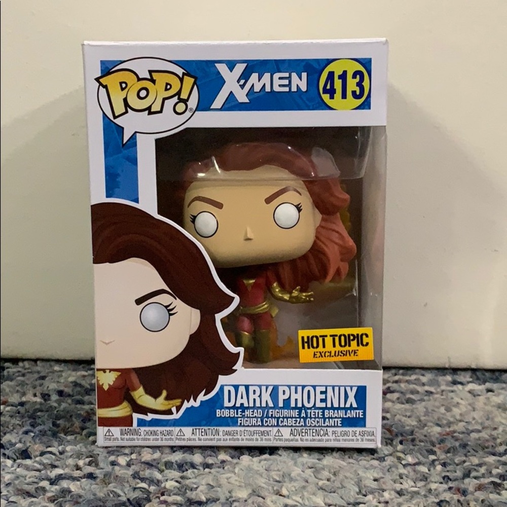 Dark Phoenix Pop Vinyl Hot Topic Exclusive